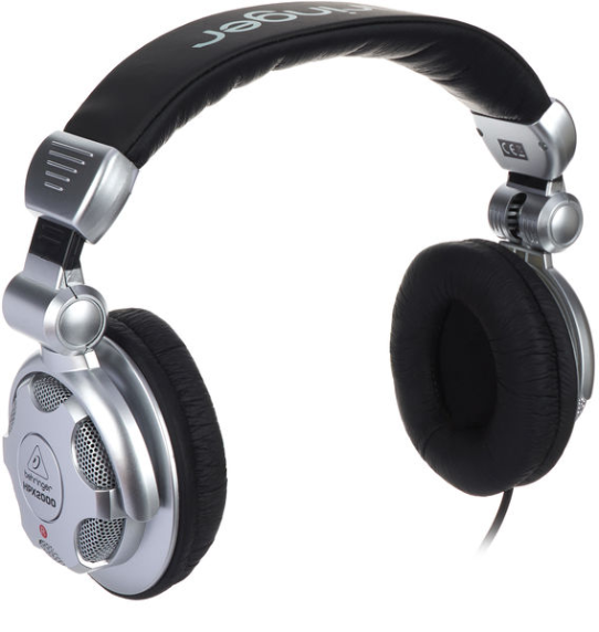 Słuchawki Behringer HPX2000 64 Ohm DJ zdjęcie 3