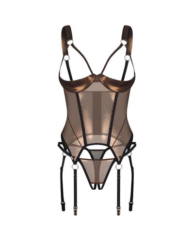 Soranna Gorset I Stringi Otwarte 2Xl/3Xl na Arena.pl