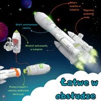 DLA DZIECI RAKIETA KOSMICZNA ZESTAW