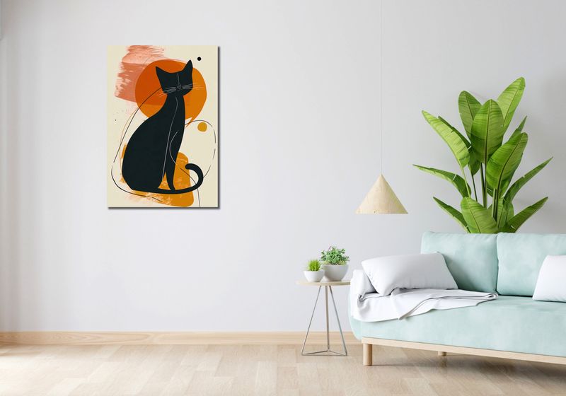 Obraz 60x90cm Kici Kici zdjęcie 2