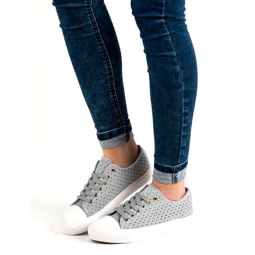 Szare Tekstylne Trampki r.36 na Arena.pl