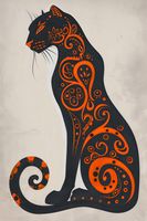 Plakat 40x60cm Sztuka i Ornament