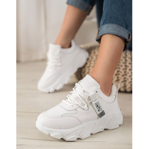 Sznurowane Białe Sneakersy r.38 na Arena.pl