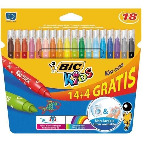 flamastry bic 18kol 14+4 kid couleur 2734 na Arena.pl