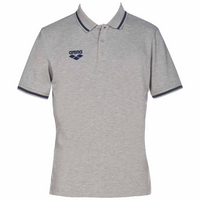 ARENA KOSZULKA TEAM LINE POLO UNISEX TL S/S MEDIUM GREY MELANGE ROZ. L