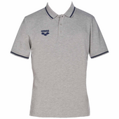 ARENA KOSZULKA TEAM LINE POLO UNISEX TL S/S MEDIUM GREY MELANGE ROZ. L
