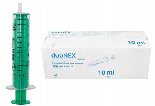 Strzykawki 2-częściowe 10 ml Luer 100 szt na Arena.pl