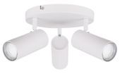 Colly lampa sufitowa plafon biały 3x15W GU10 klosz biały
