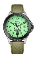 Zegarek myśliwski Pierre Ricaud jeleń z krzyżem z datą