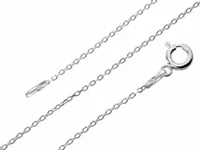 ŁAŃCUSZEK SREBRNY 925 ANKIER 030 - DŁUGOŚĆ 45cm