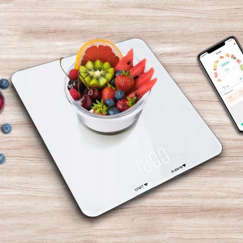 Waga SMART DIET SCALE z aplikacja dietetyczna Bluetooth4.2 IOS Android na Arena.pl