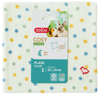 ZOLUX Cosy legowisko polarowe kocyk królika świnki kawii gryzoni 20x20cm