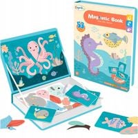 Magnetyczna układanka Zwierzęta Morskie dla dzieci Magnetic Book Puzzle