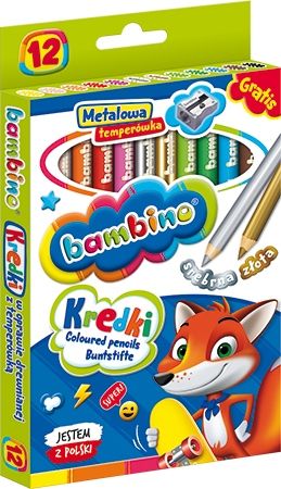 kredki bambino 12 kol jumbo +temp. 0249 a"8 na Arena.pl
