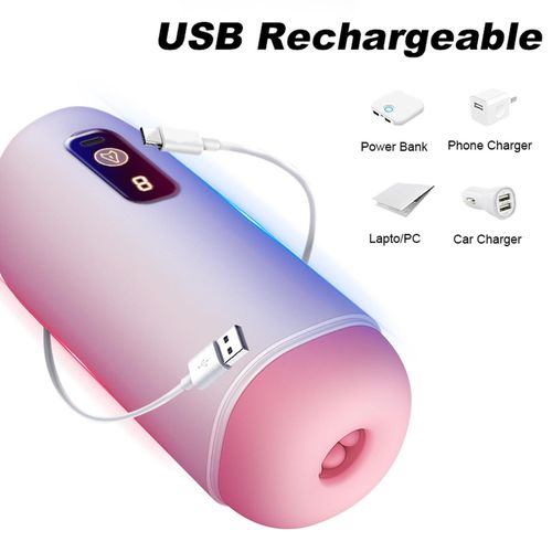 Masturbator- Usb Rechargeable, 8 Vibration Functions na Arena.pl