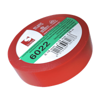TAŚMA IZOLACJA PCV 6022 19mm/25m CZERWONA, SCAPA
