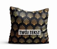Poduszka Dekoracyjna GEOMETRYCZNA  z Twoim napisem G43