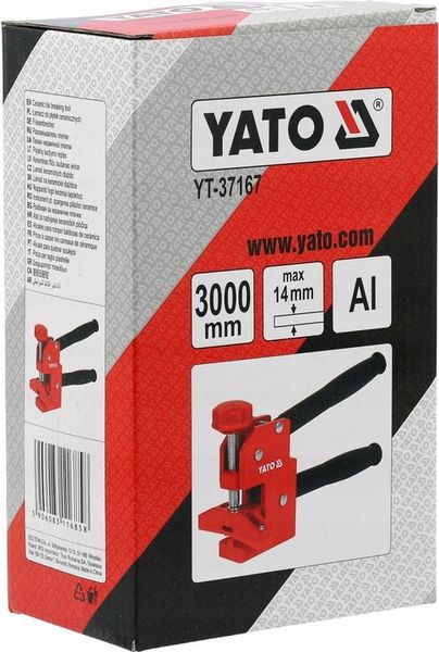 YATO ŁAMACZ ŁAMAK DO PŁYTEK CERAMICZNYCH RÓŻNEGO FORMATU GRES 14MM zdjęcie 6