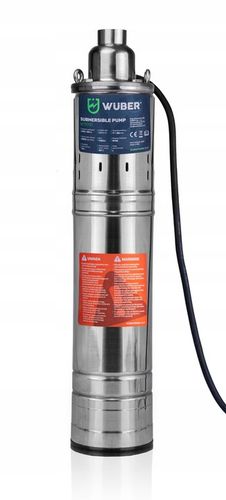 POMPA GŁĘBINOWA ŚRUBOWA 1100W DO WODY CZYSTEJ 1" DO STUDNI MOCNA 1700 L/H na Arena.pl