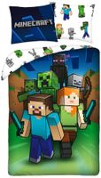 Pościel 160X200 100% Bawełna Minecraft Mnc239