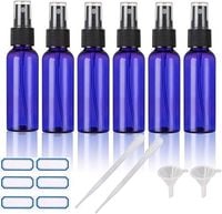 Butelka z atomizerem 6x100 ml lejki zakraplacze