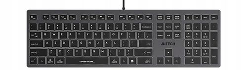 Klawiatura niskoprofilowa do domu i biura A4Tech FX60H białe podświetlenie na Arena.pl