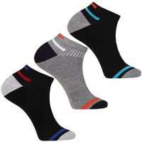 Skarpetki Stopki Męskie Bawełniane Skarpety Niskie MORAJ 3-PAK Zestaw 39-42