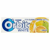 ORBIT GUMA DRAŻE WHITE FRUIT 14G