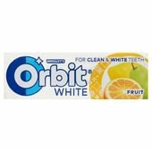 ORBIT GUMA DRAŻE WHITE FRUIT 14G