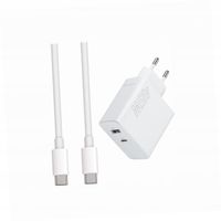 Szybka ładowarka 45W z kablem 1m 2 wejścia do Oppo A16