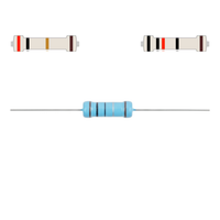 Rezystor 2 Ohm tolerancja 1% precyzyjny moc 3W 2R 5x16mm metalizowany