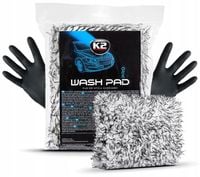 K2 WASH PAD PRO Mikrofibra Gąbka Do Mycia Samochodu Auta Lakieru