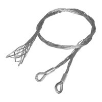 POŃCZOCHA KABLOWA STALOWA 35-50mm SAMOZACISKOWA WUUCHA Z KAUSZĄ