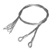 POŃCZOCHA KABLOWA STALOWA 35-50mm SAMOZACISKOWA WUUCHA Z KAUSZĄ