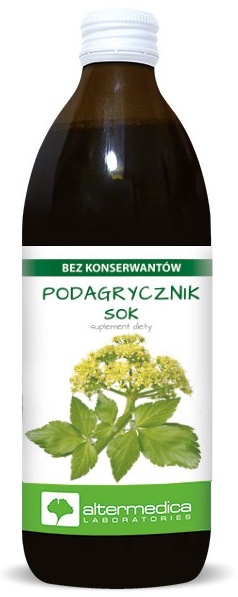 Podagrycznik sok 500ml ALTER MEDICA zdjęcie 1