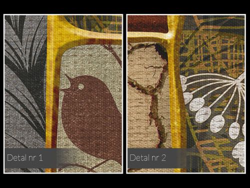 32601 Obraz na płótnie PATCHWORK JESIEŃ WZORY na Arena.pl