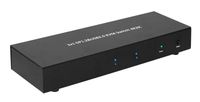 MicroConnect Displayport & USB 2 to 1 way