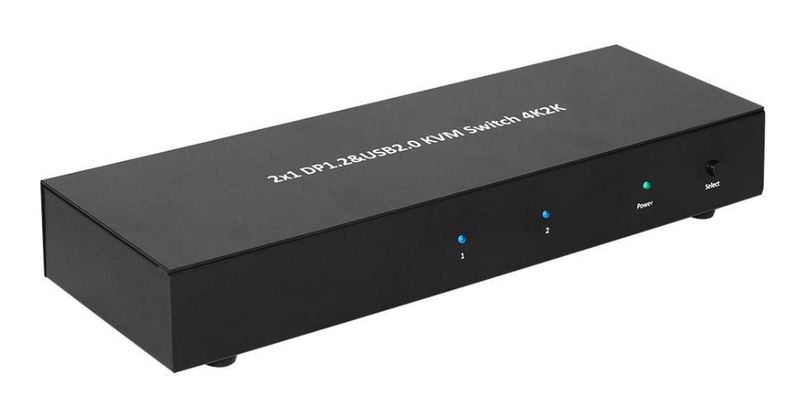 MicroConnect Displayport & USB 2 to 1 way zdjęcie 1