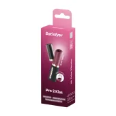 satisfyer pro 2 kiss air pulse - kompaktowy model z technologią 4d
