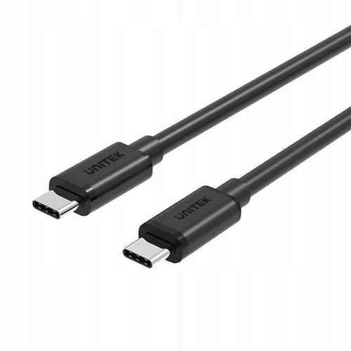 Kabel Unitek USB typ C - USB typ C 1 m czarny na Arena.pl
