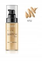 revers skin match podkład matująco-nawilżający 02, mocne krycie 30 ml