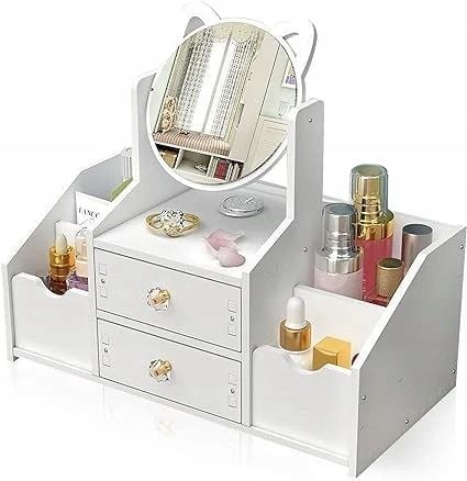 Toaletka dla dziewczynek z lustem organizer KOCIE USZY prezent na Arena.pl