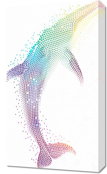 Obraz 40x70cm Spektrum Oceanu zdjęcie 1