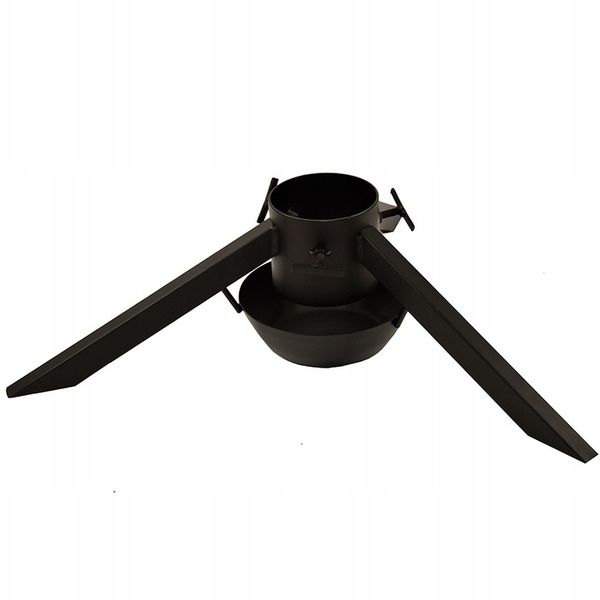 Stojak na choinkę metalowy z misą na wodę stojak pod choinkę czarny 105 mm zdjęcie 4