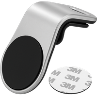 UCHWYT NA TELEFON W KRATKĘ NAWIEWU DO SAMOCHODU UNIWERSALNY MAGNETYCZNY