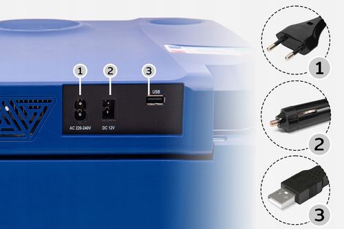 LODÓWKA TURYSTYCZNA 35L Z FUNKCJĄ GRZANIA 12V USB GŁOŚNIK BLUETOOTH +GRATIS na Arena.pl