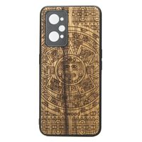 drewniane etui realme gt 2 / gt neo 2 / gt neo 3t kalendarz aztecki limba