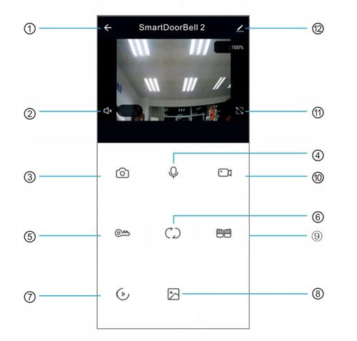 Wideodomofon WIFI TUYA z Szyfratorem na KOD BRELOK Full HD Aplikacja 2-ŻYŁ na Arena.pl