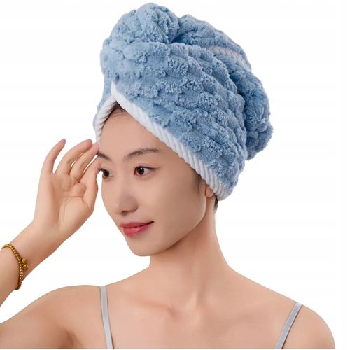 TURBAN DO WŁOSÓW RĘCZNIK DO SUSZENIA WŁOSÓW NA GŁOWĘ Z MIKROFIBRY KOLORY na Arena.pl