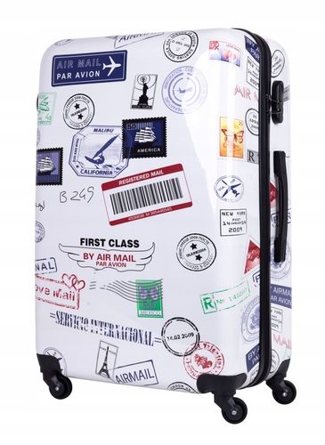 WALIZKA DUZA PODRÓŻNA KÓŁKA BAGIA 15 WZORÓW XXL na Arena.pl